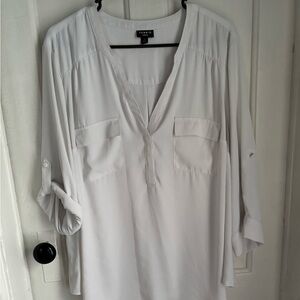 Torrid Women's White Blouse